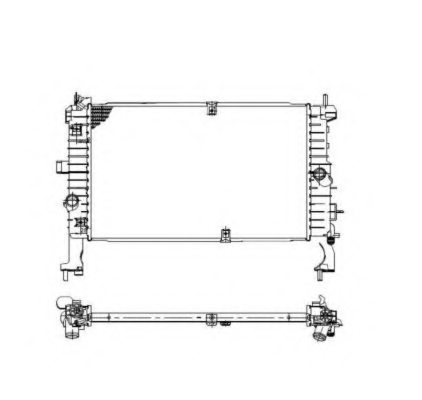NRF 53475 Radiator, engine cooling